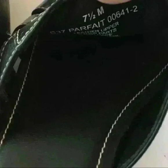 Naturalizer Parfait Black Leather Sz 7.5 Brazil - Picture 9 of 9